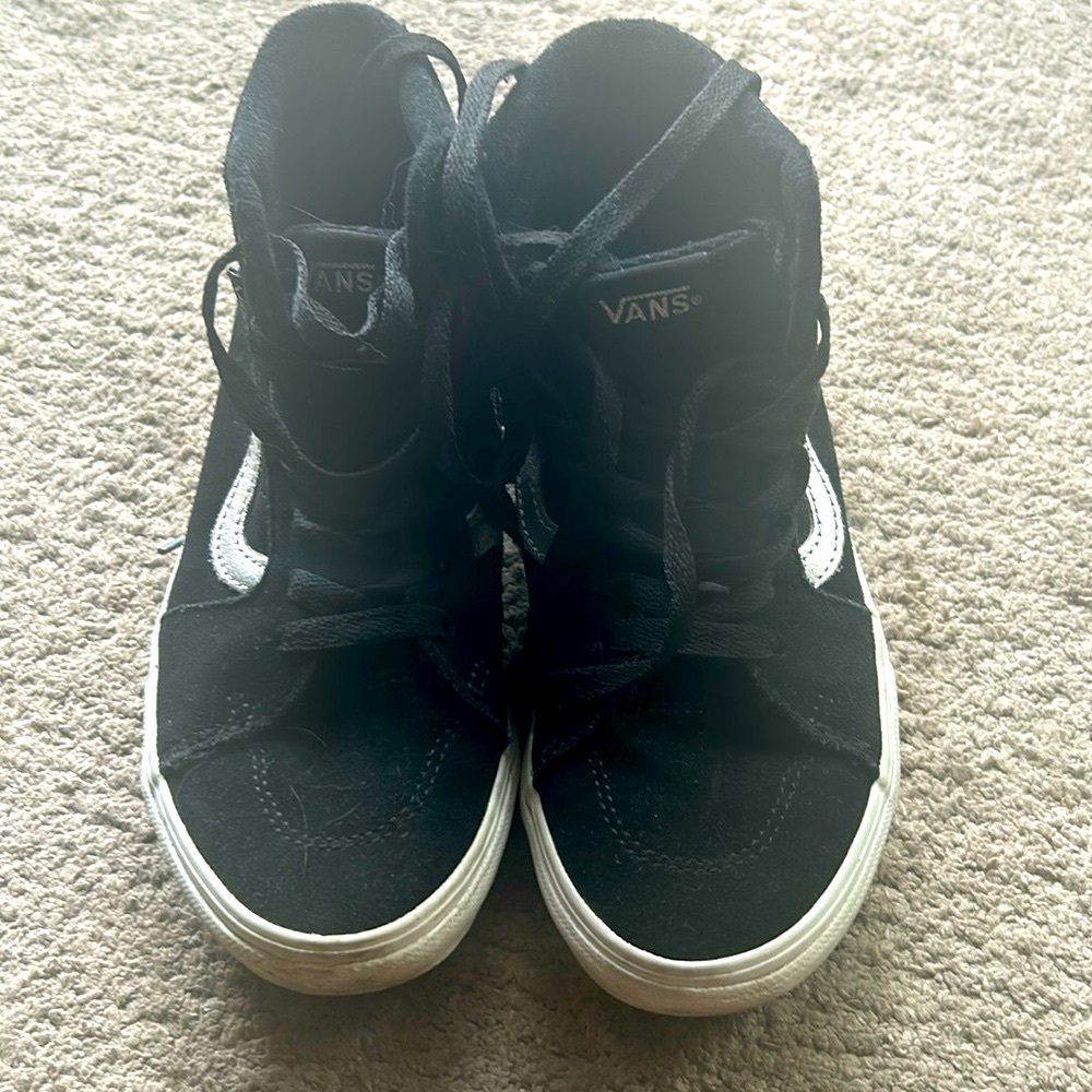 VANS Girls High Top Sneakers Size 3